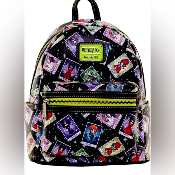 Loungefly Rare Beetlejuice Warner Bros Icons Mini Backpack NWT​​
